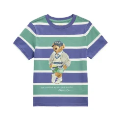 Online POLO RALPH LAUREN Polo Bear Striped T-Shirt 2-6 Years