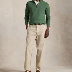 Polo Player Half Zip Sweater