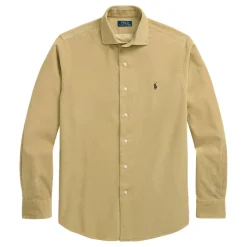 Polo Player Logo Corduroy Casual Shirt