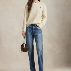 Polo Player Logo Oversized Sweater