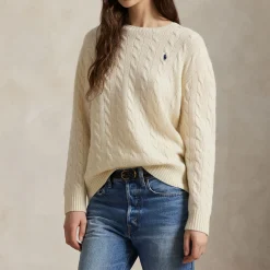 Polo Player Logo Oversized Sweater