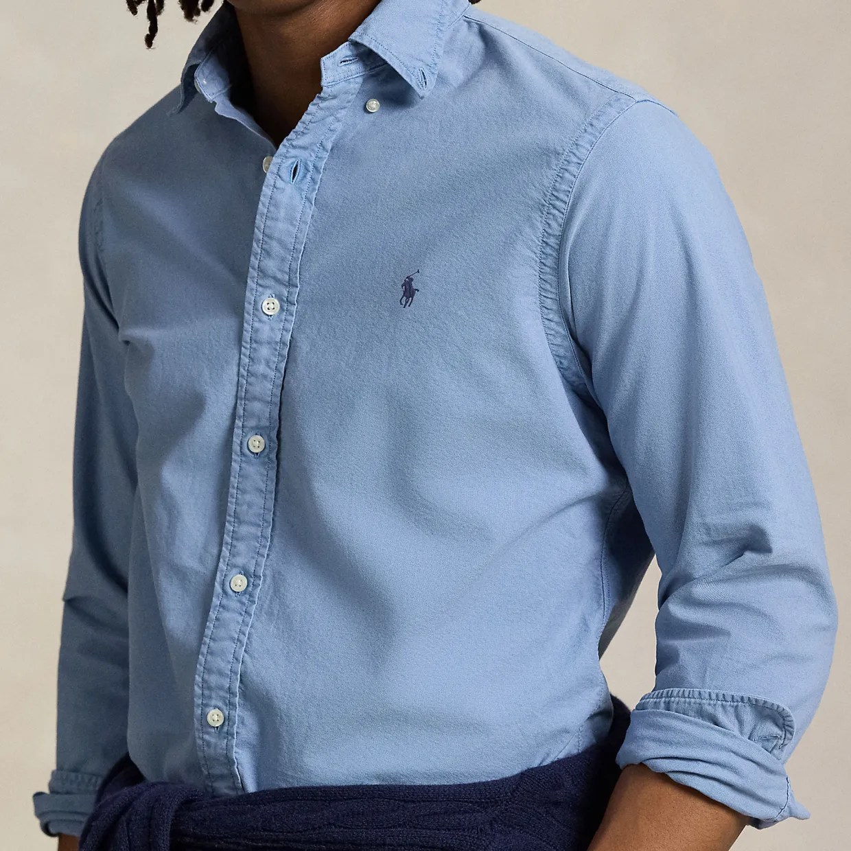 Polo Player Logo Oxford Shirt