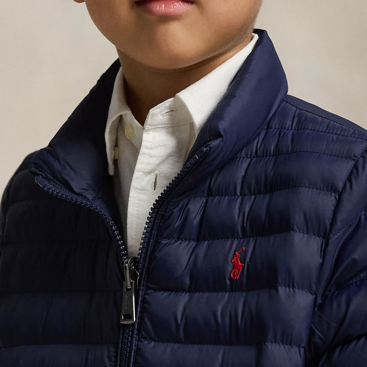 New POLO RALPH LAUREN Polo Player Logo Packable Quilted Jacket 2-6 Years