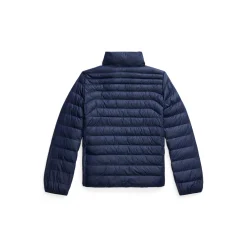 Polo Player Logo Packable Quilted Jacket 6-14 Years
