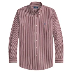 Polo Player Logo Striped Shirt