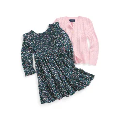 Discount POLO RALPH LAUREN Polo Player Mini-Cable Cardigan 4-6 Years