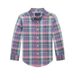 Online POLO RALPH LAUREN Polo Player Plaid Oxford Shirt 2-7 Years