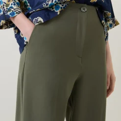 Pomala Cropped Tapered Trousers