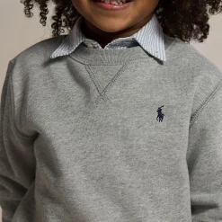 Outlet POLO RALPH LAUREN Pony Logo Fleece Sweatshirt 2-7 Years