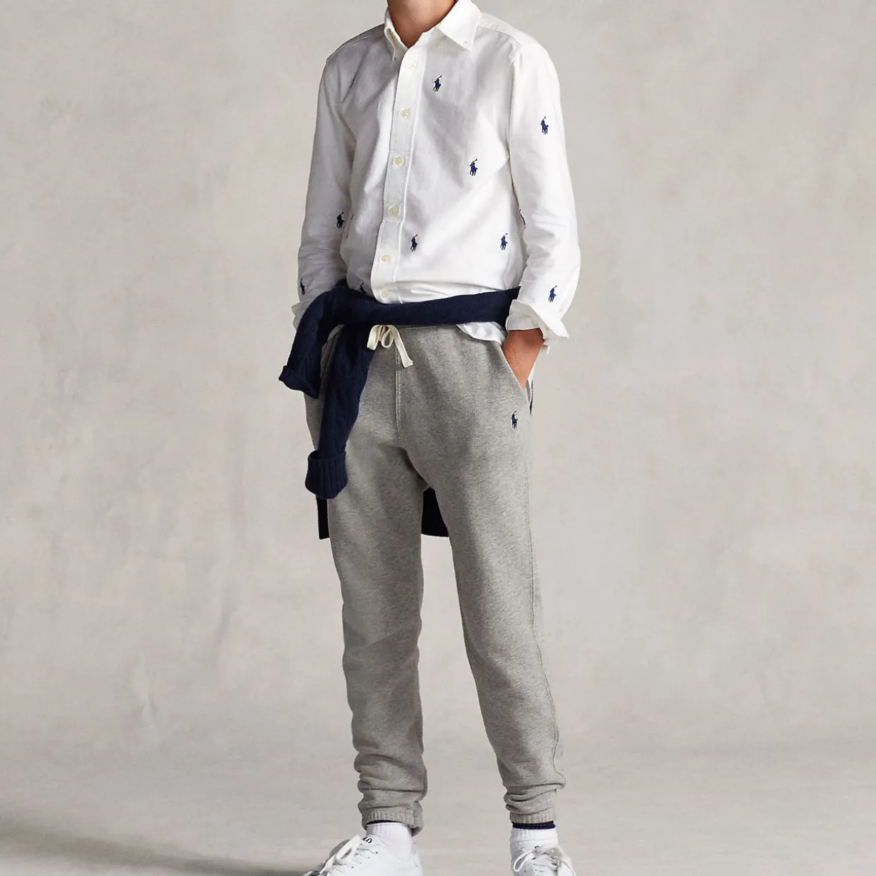 Pony Logo Fleece Track Pants 6-14 Years