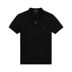 Pony Logo Mesh Polo Shirt 6-14 Years