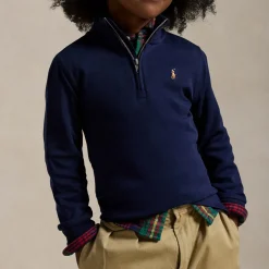 Online POLO RALPH LAUREN Pony Logo Quarter-Zip Sweatshirt 4-5 Years