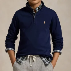 Discount POLO RALPH LAUREN Pony Logo Quarter-Zip Sweatshirt 6-14 Years