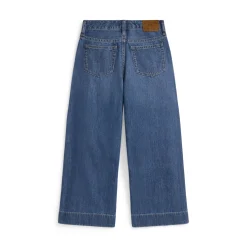 Pony Logo Wide-Leg Jeans 7-12 Years