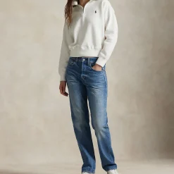 Pony Player Logo Half-Zip Sweatshirt