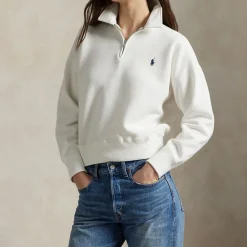 Pony Player Logo Half-Zip Sweatshirt