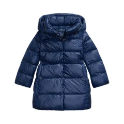 Pony Player Logo Longline Down Jacket 3-6 Years