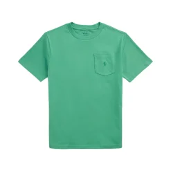 Fashion POLO RALPH LAUREN Pony Player Logo T-Shirt Pocket T-Shirt 6-14 Years