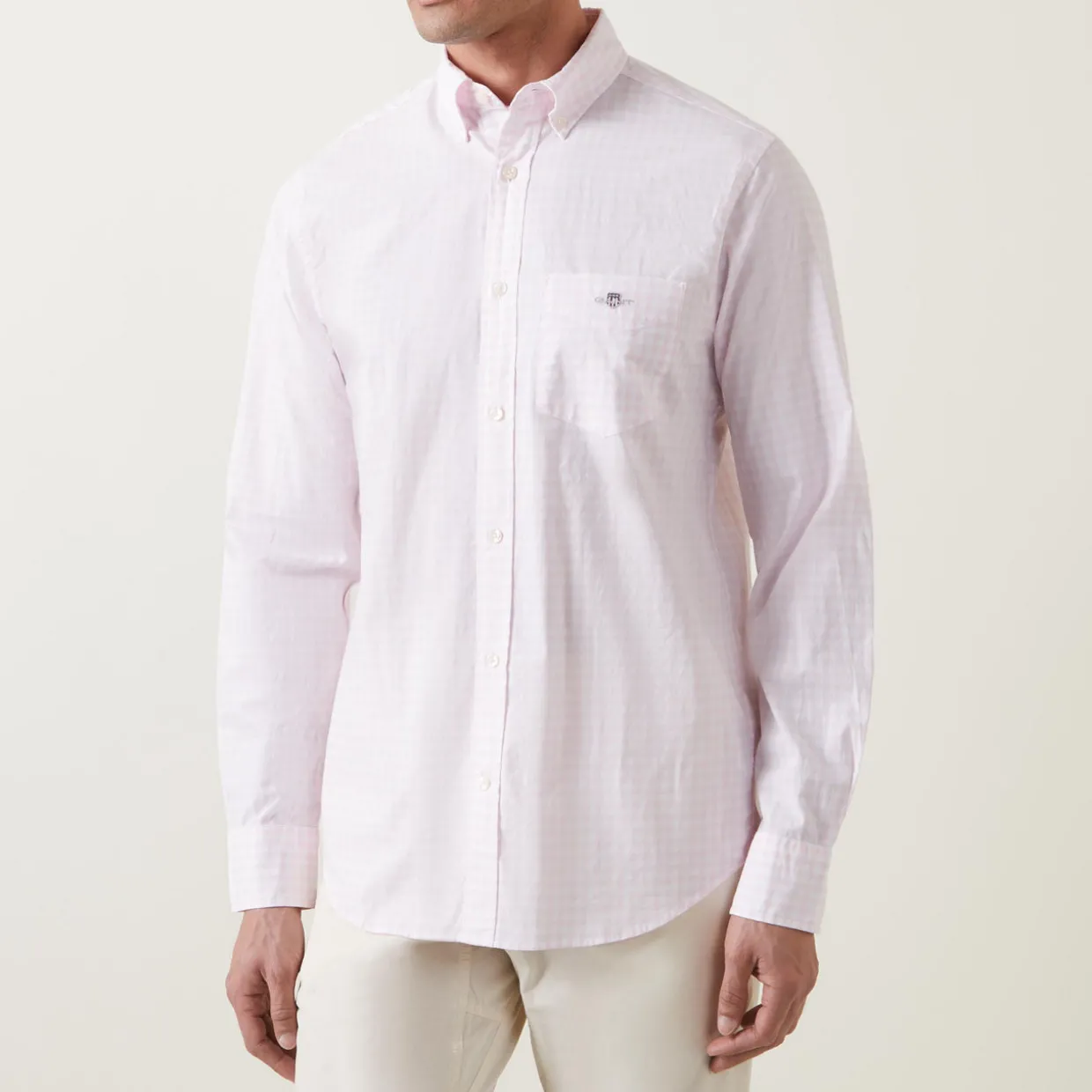 Poplin Gingham Shirt