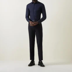 Outlet CALVIN KLEIN Poplin Slim-Fit Dress Shirt