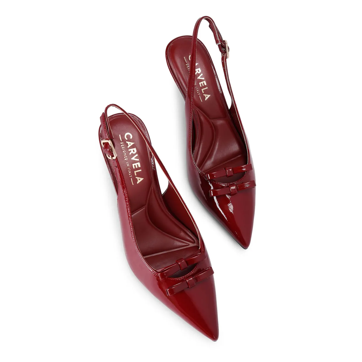 Positano Bow Slingback Pumps