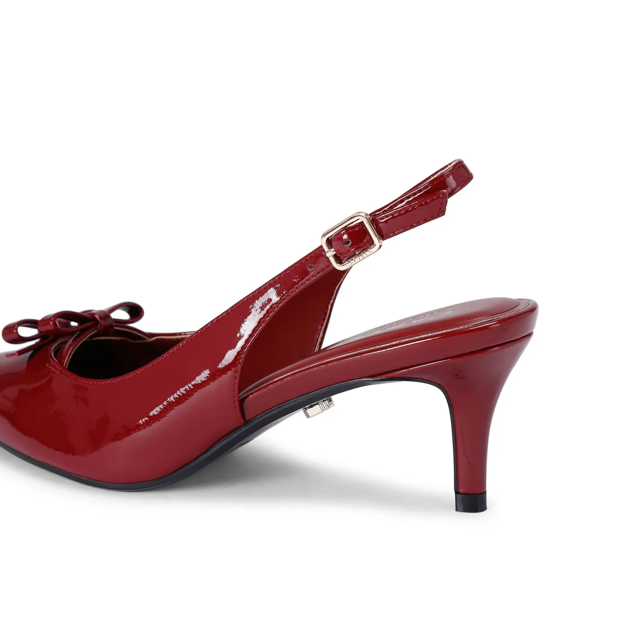 Positano Bow Slingback Pumps