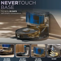PowerDetect NeverTouch 2-in-1 Self-Empty & Self-Refill Robot Vacuum & Mop