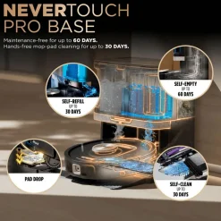 PowerDetect NeverTouch Pro 2-in-1 Self-Empty, Self-Refill & Self-Clean Robot Vacuum & Mop