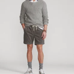 Prepster Corduroy Drawstring Shorts