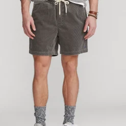 Prepster Corduroy Drawstring Shorts
