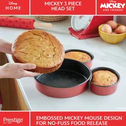 New PRESTIGE X Disney Bake with Mickey Head Three Piece Set