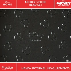 New PRESTIGE X Disney Bake with Mickey Head Three Piece Set