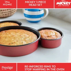 New PRESTIGE X Disney Bake with Mickey Head Three Piece Set