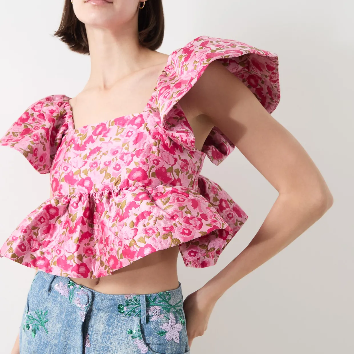 Primavera Jacquard Top