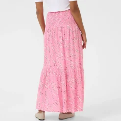 Printed Smock Skirt