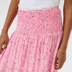 Printed Smock Skirt