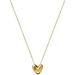 Best MISSOMA Puffy Heart 18k Gold Plated Necklace