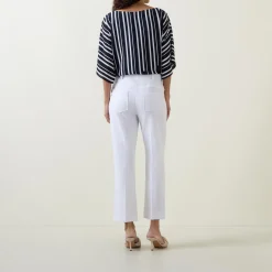 Online JOSEPH RIBKOFF Pull-On Straight Leg Trousers