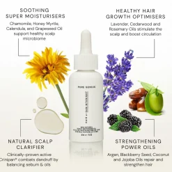 Outlet HAIR BY SAM MCKNIGHT Pure Genius 98% Natural Scalp Restoring Oil