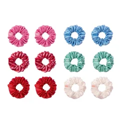 Pure Silk Minnie Scrunchies - Sundown