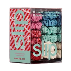 Pure Silk Minnie Scrunchies - Sundown