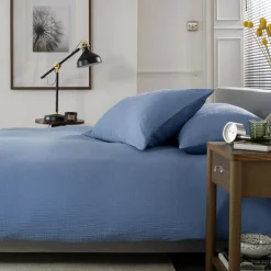 Discount THE LYNDON COMPANY Quentin Duvet Set Denim