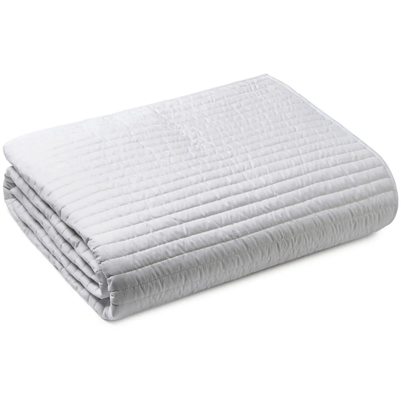 Outlet BIANCA Quilted Lines Bedpsread White