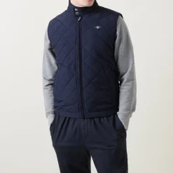 Quilted Windcheater Gilet