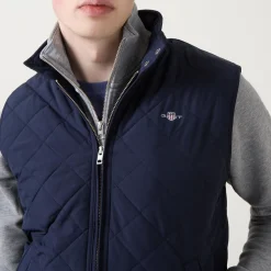 Quilted Windcheater Gilet