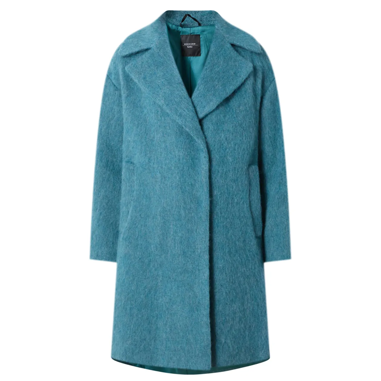 Hot WEEKEND MAX MARA Rada Single-Breasted Brushed Coat