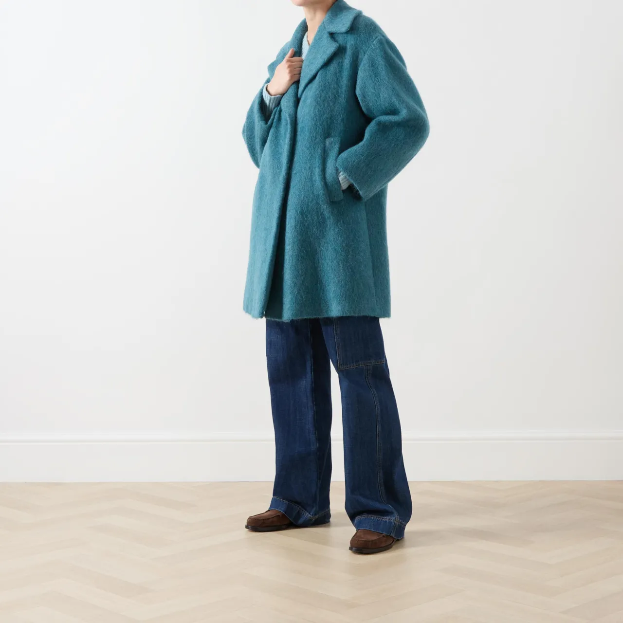 Hot WEEKEND MAX MARA Rada Single-Breasted Brushed Coat