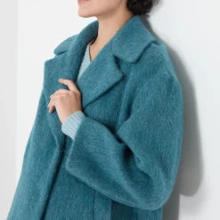 Hot WEEKEND MAX MARA Rada Single-Breasted Brushed Coat
