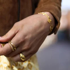 New MISSOMA Radial 18kt Gold Vermeil Ring