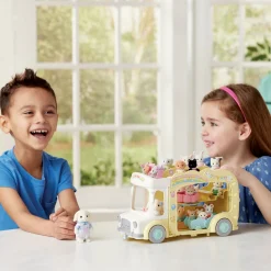 Best SYLVANIAN FAMILIES Rainbow Fun Nursery Bus Set